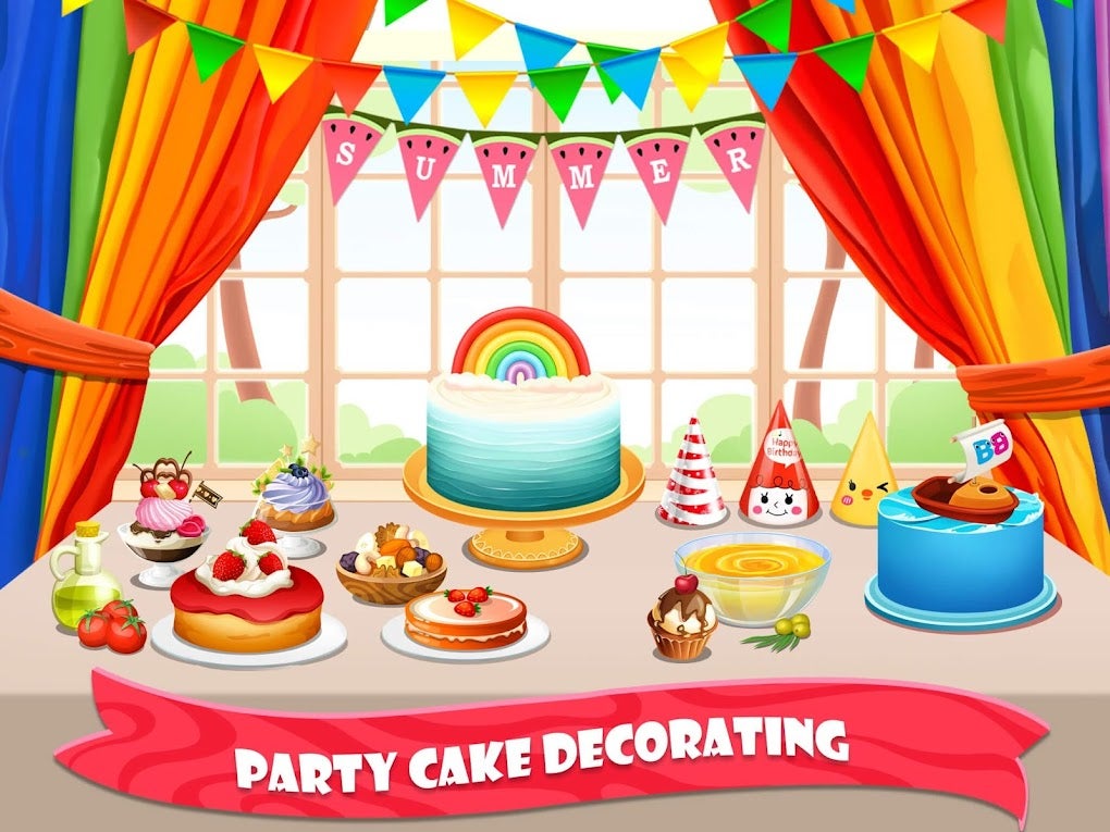 برنامه Cake Maker Cooking Cake Games - دانلود