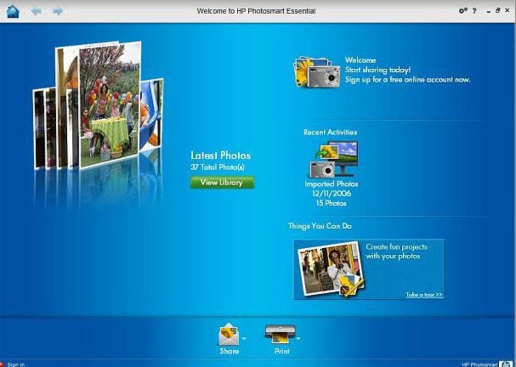 HP Photosmart Essential -
