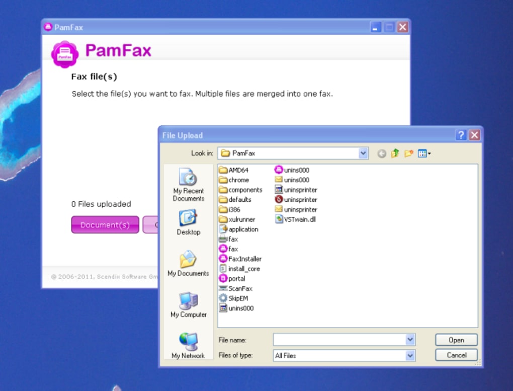 pamfax app