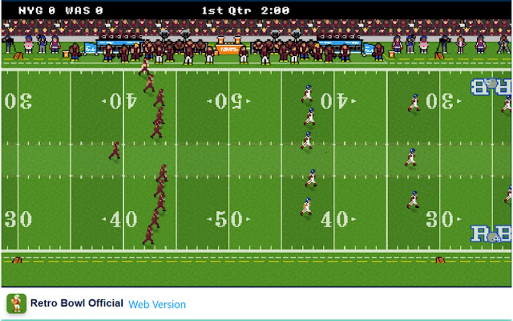 Retro Bowl Unblocked Game Para Google Chrome - Extensão Download