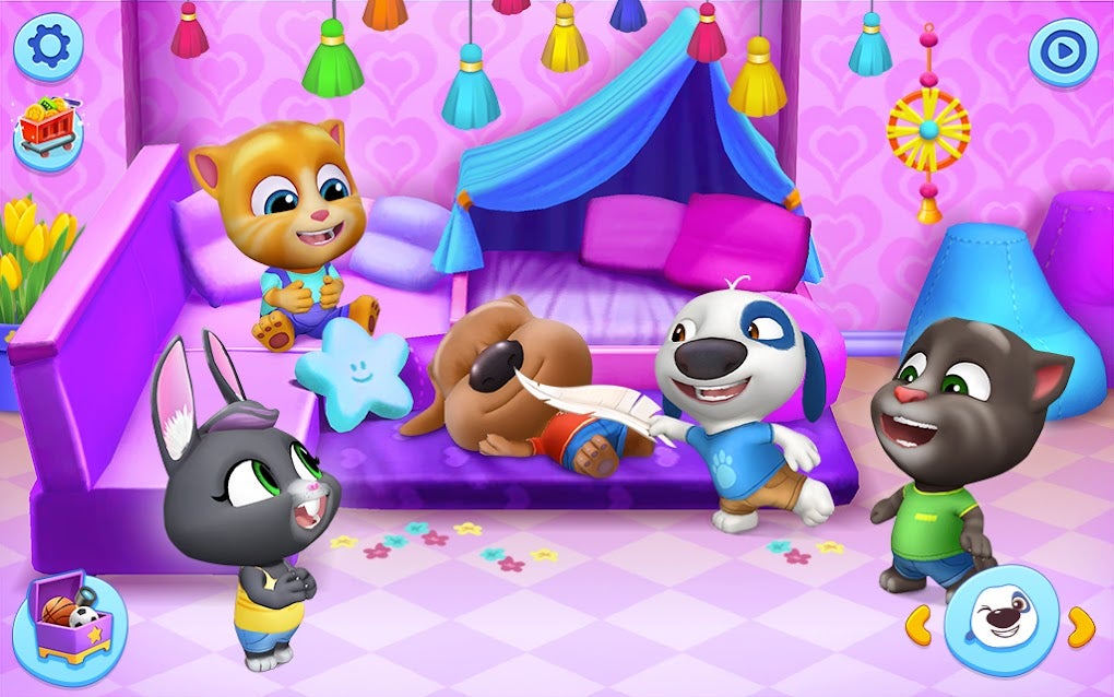 My Talking Tom Friends MOD APK 1.1.1.2027 (Unlimited Money)  Atividades  para educação infantil, Jogos, Educação infantil