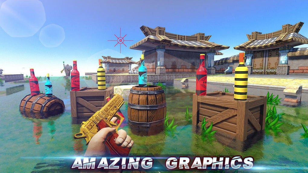 Expert Bottle Shooter 3d Free Gun Shooting Games APK for Android