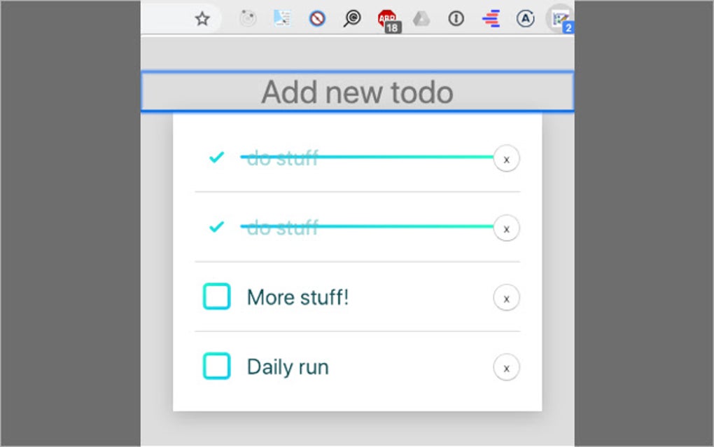 Daily todo List Google Chrome 용 - 확장 프로그램 다운로드
