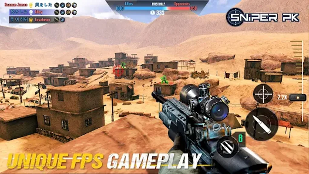 Sniper PK: Multiplayer Online para Android - Download