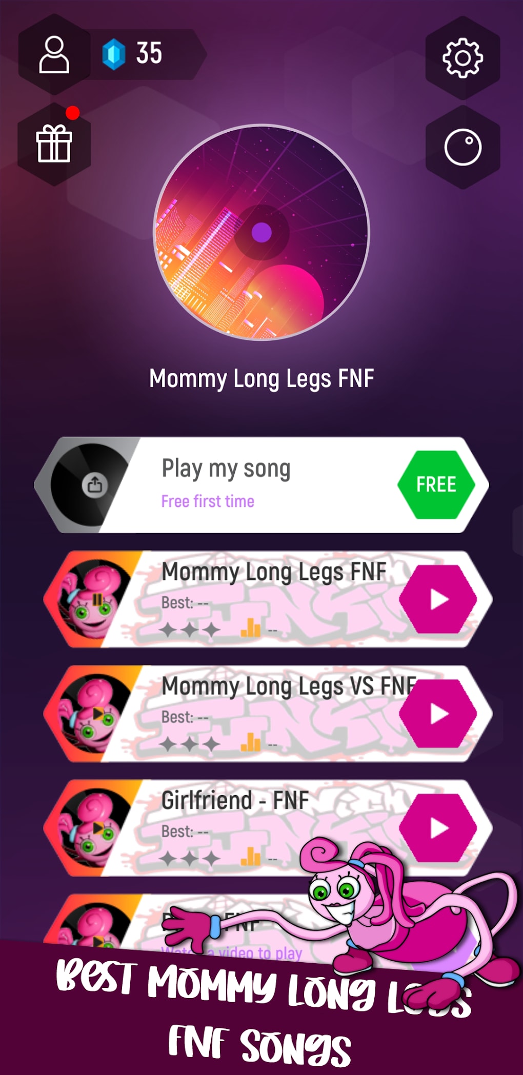 Mommy Long Legs Vs FNF Music for Android - Download