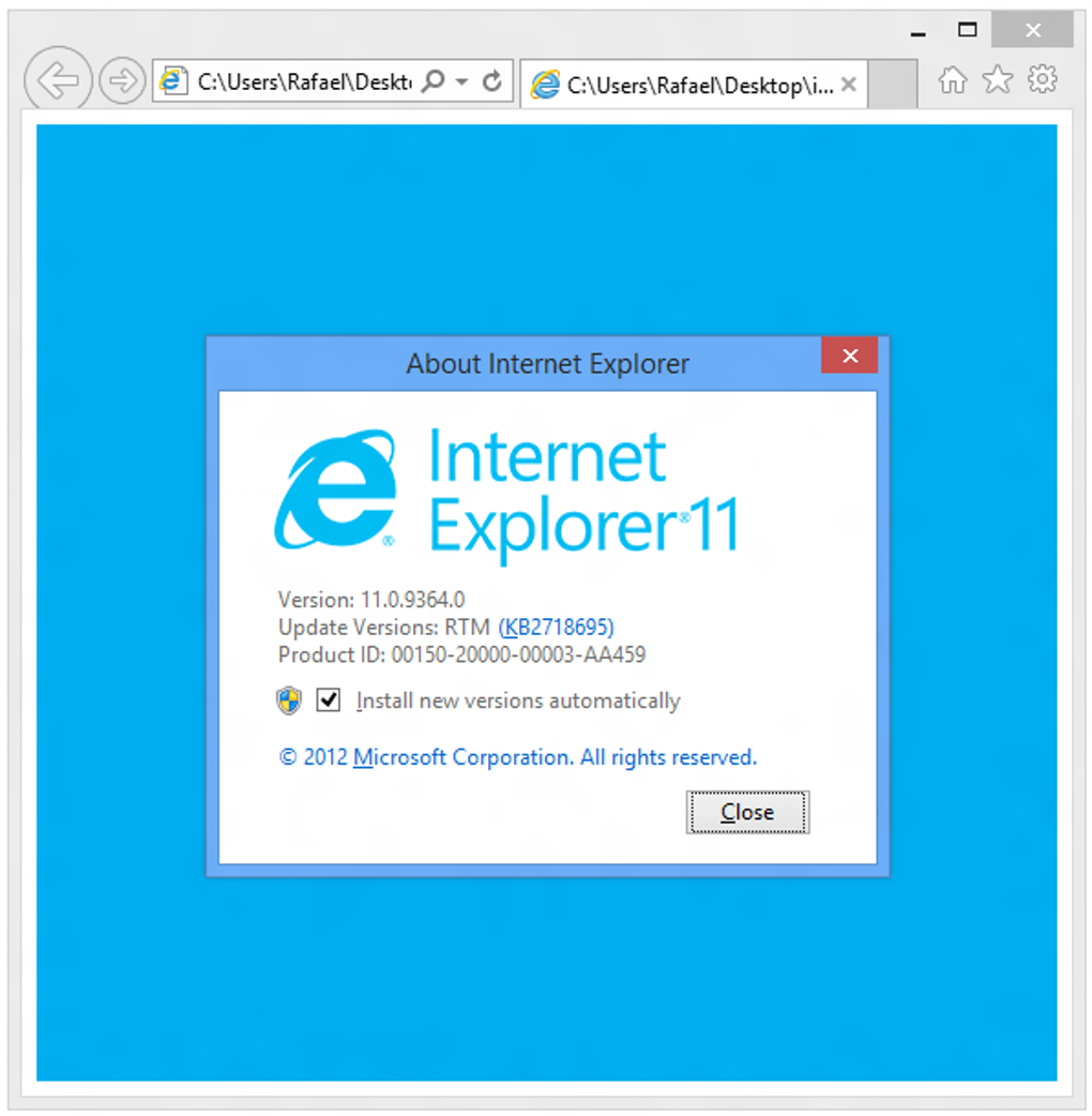 internet explorer 11 for vista free download