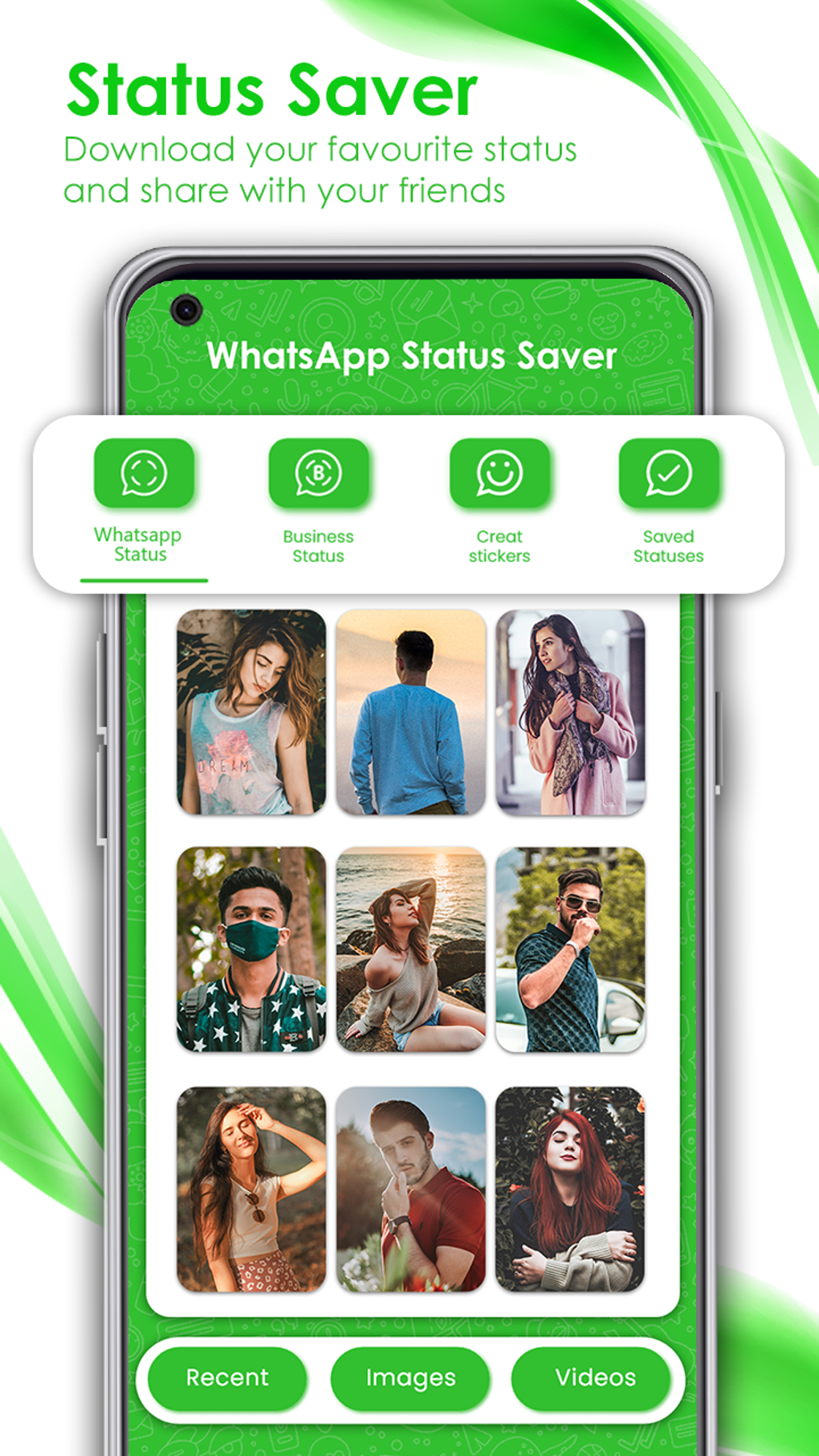 Status Download for WhatsApp для Android — Скачать