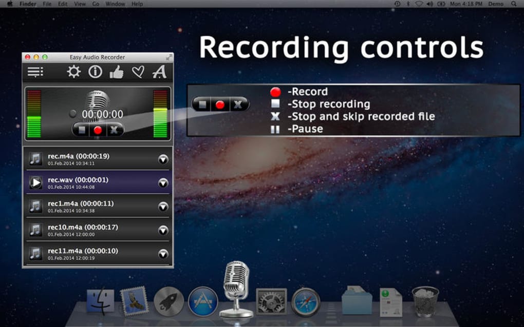 what other audio recording software for mac
