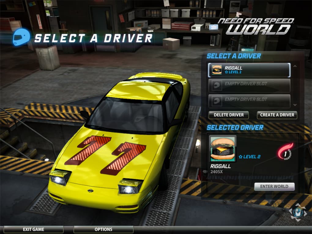 Need for Speed World is a FREE of cost online racing game where the gamer  can compete with thousands of players around the glo…