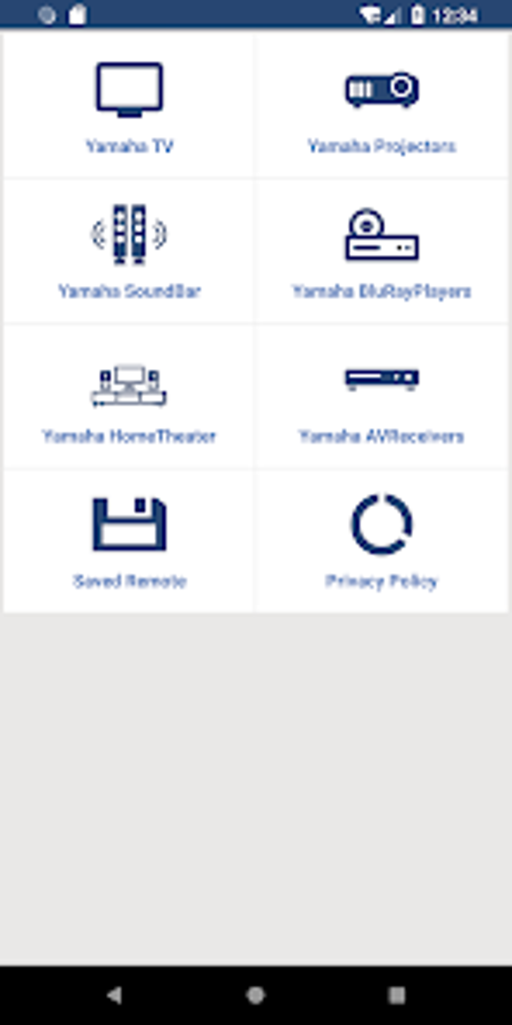 Yamaha Universal Remote para Android Descargar