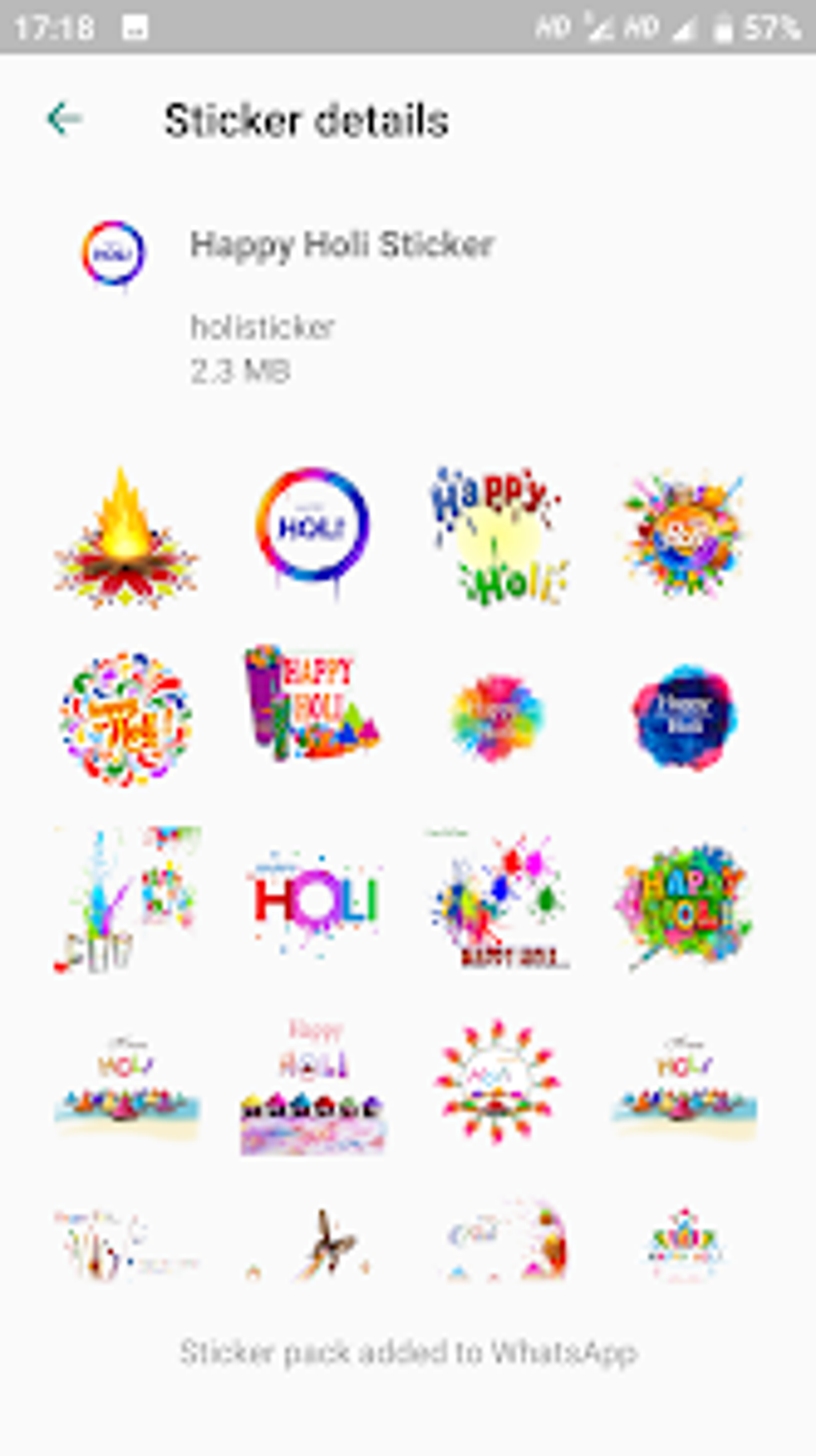 Holi Stickers For Whatsapp - W for Android - Download