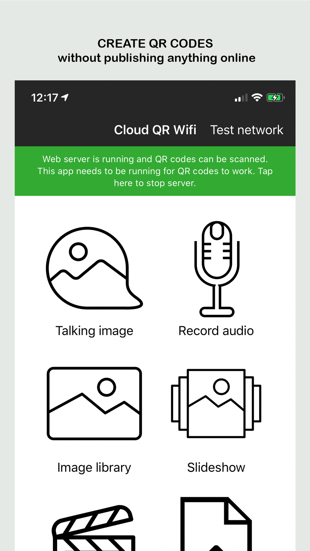 Cloud QR Wifi для iPhone — Скачать