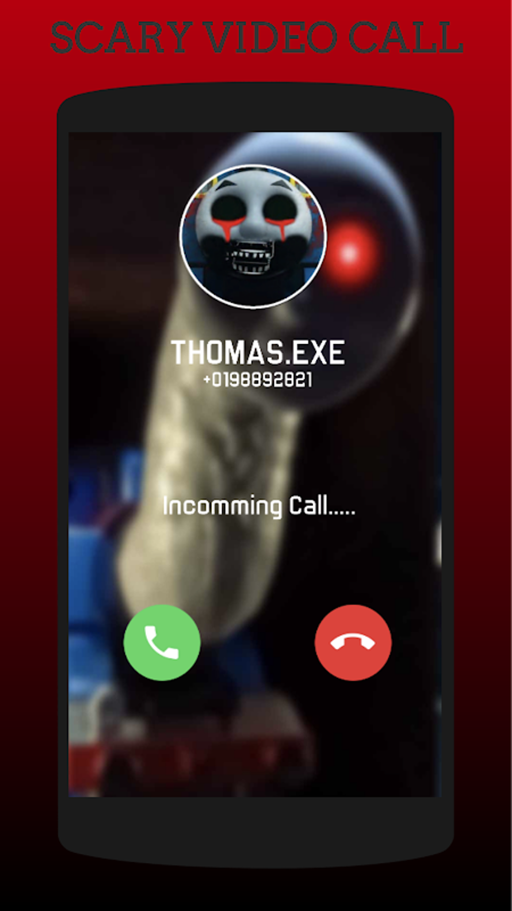 Scary Thomas.exe video call Horror Simulator APK для Android — Скачать