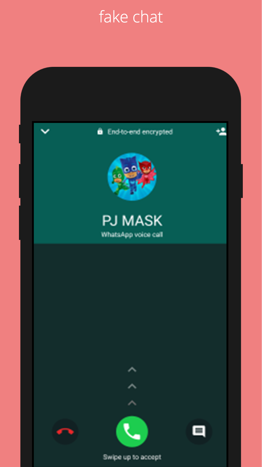 heroes mask Calls You - p j Fake Call Simulator для Android — Скачать