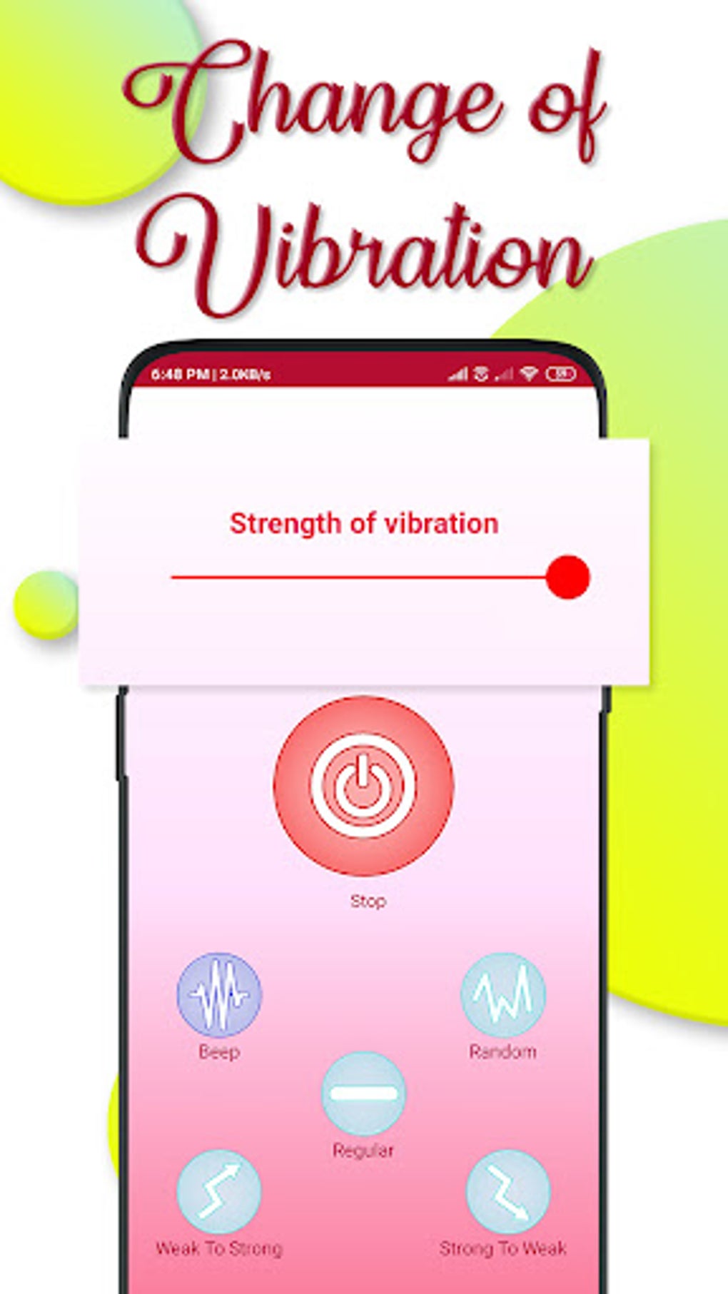 Vibration app strong vibrate для Android — Скачать