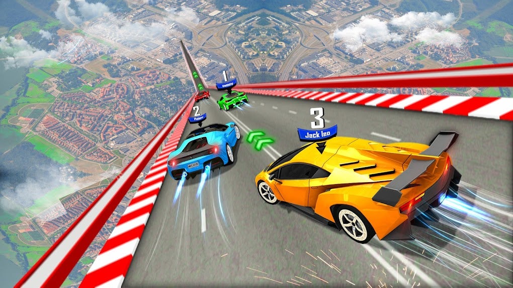 Jogo de Carro - Imposible Stunt Car Tracks 3D - Corrida Impossível