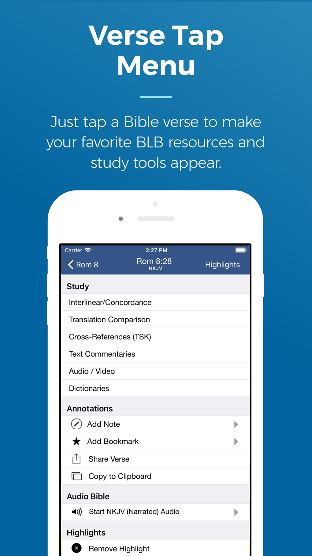 Blue Letter Bible Para IPhone Descargar