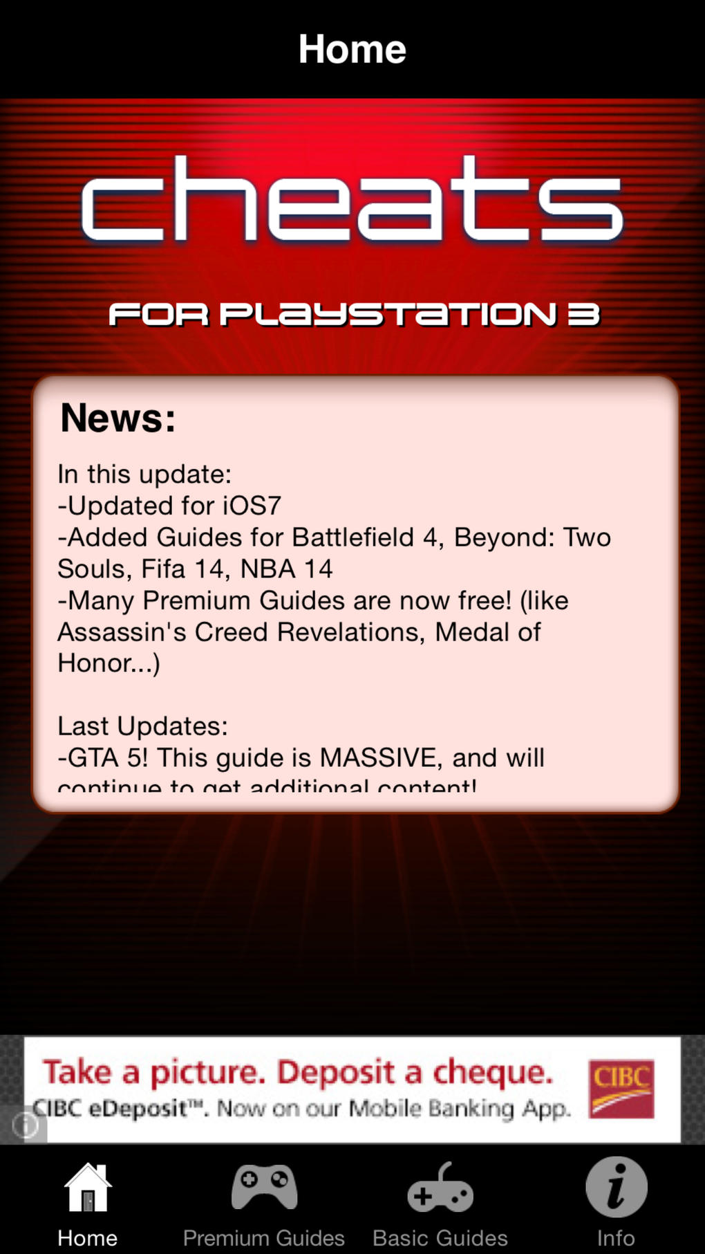 Cheats for PS3 Games - Including Complete Walkthroughs for iPhone - Download