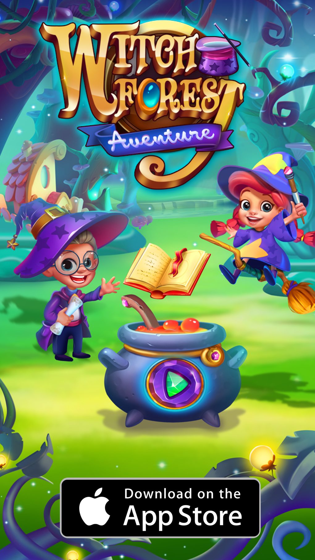 Witch Forest Magic Adventure для iPhone — Скачать