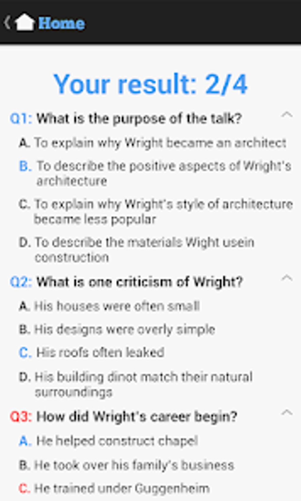 English Listening Test Per Android Download