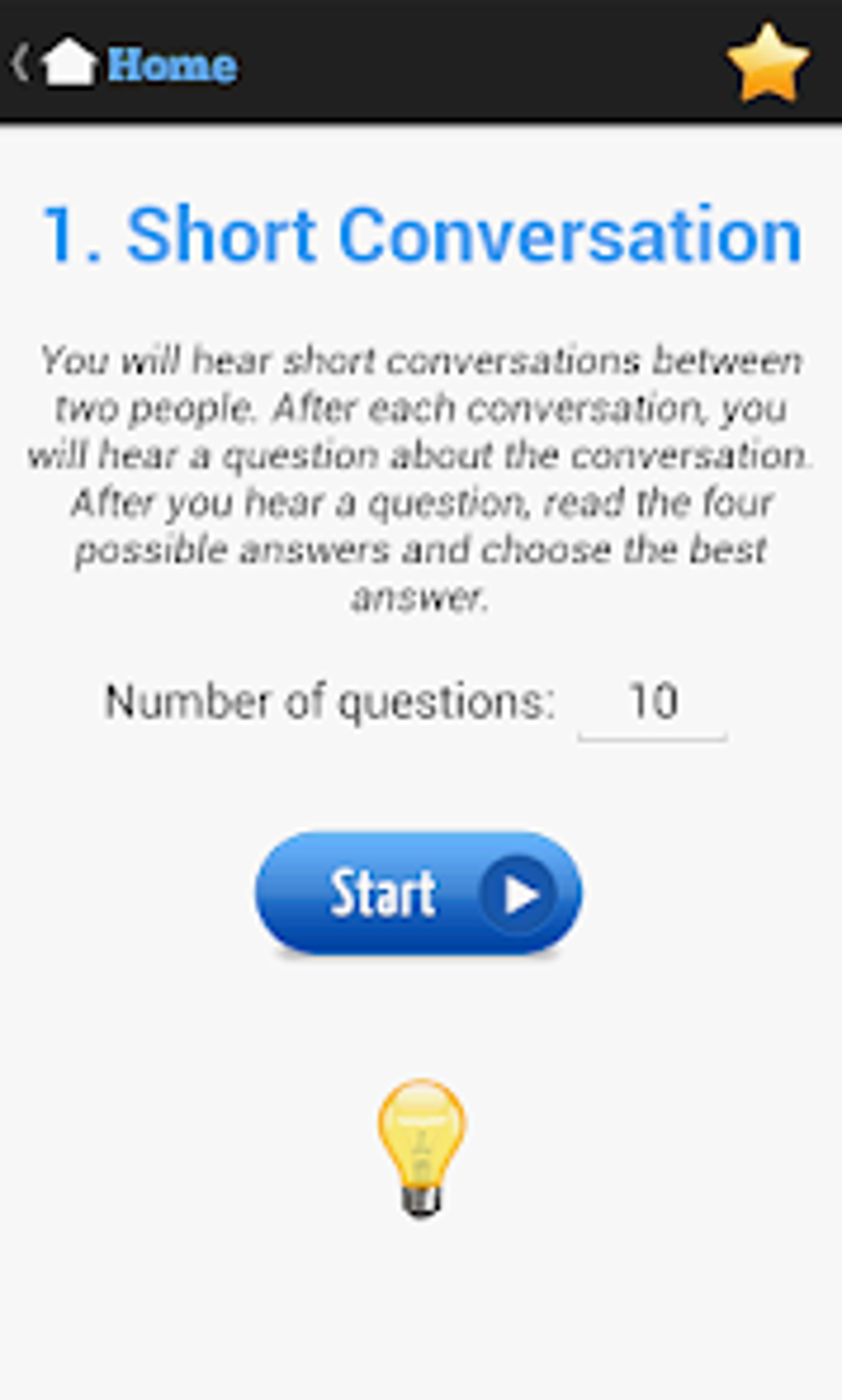 English Listening Test For Android Download