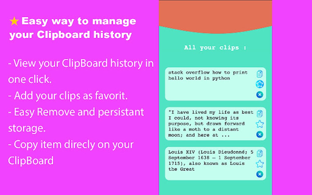 Clipou: Clipboard History Manager for Google Chrome - Extension Download