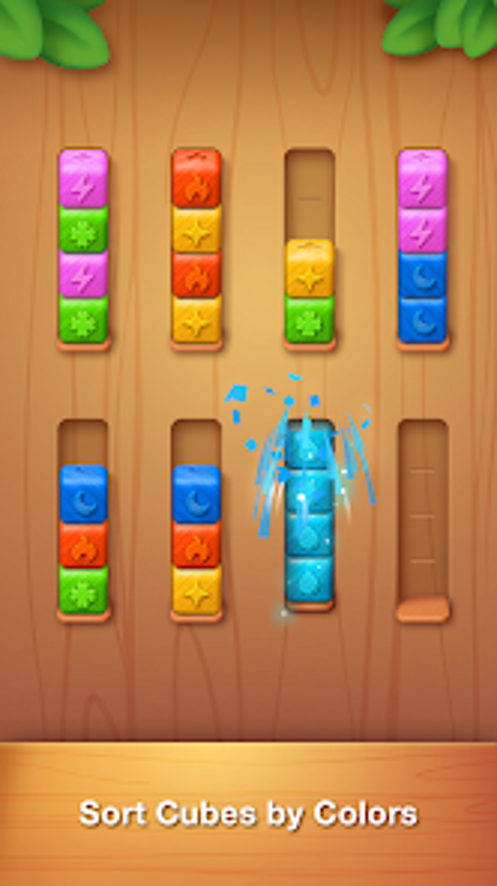 Wood Block: Sort Color para Android - Descargar