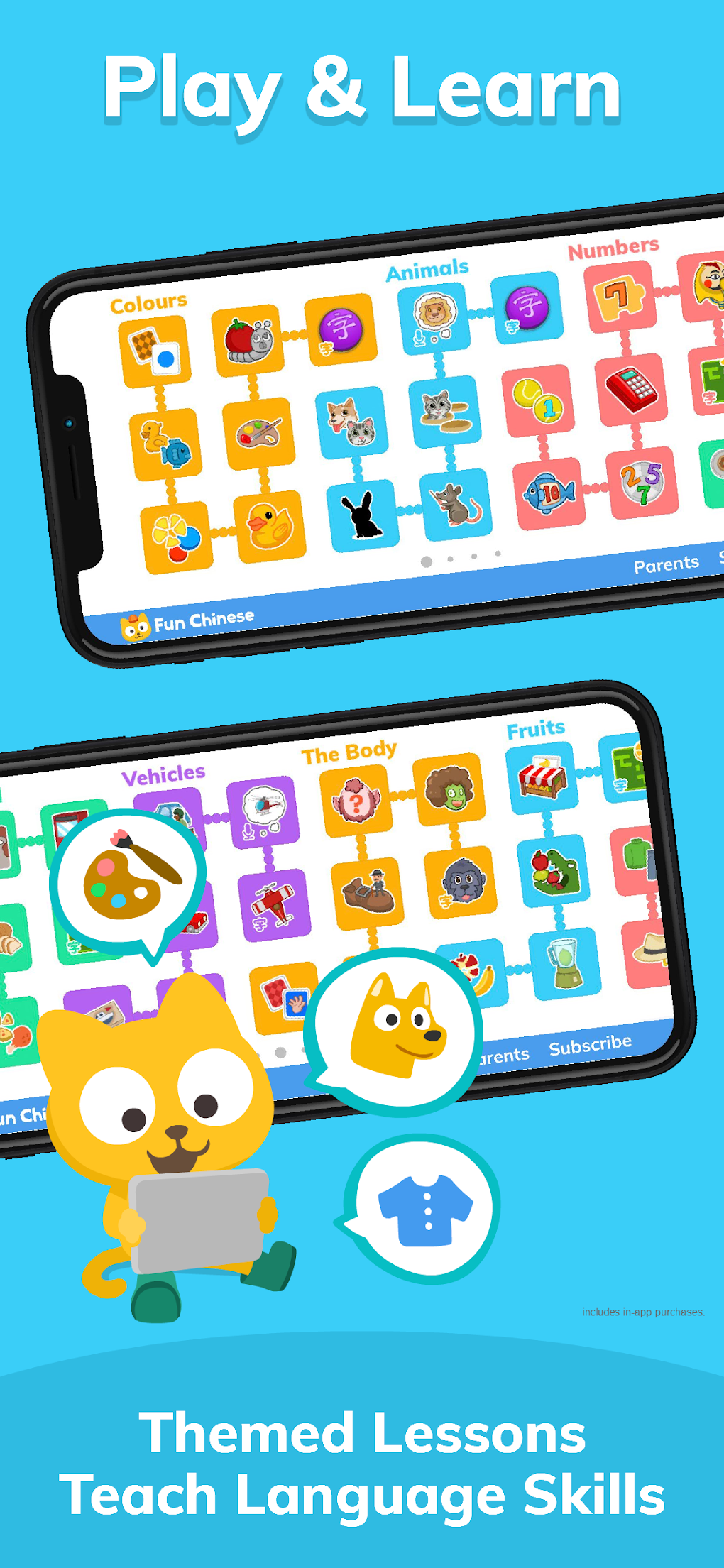 Studycat: Learn English for Kids para Android - Download