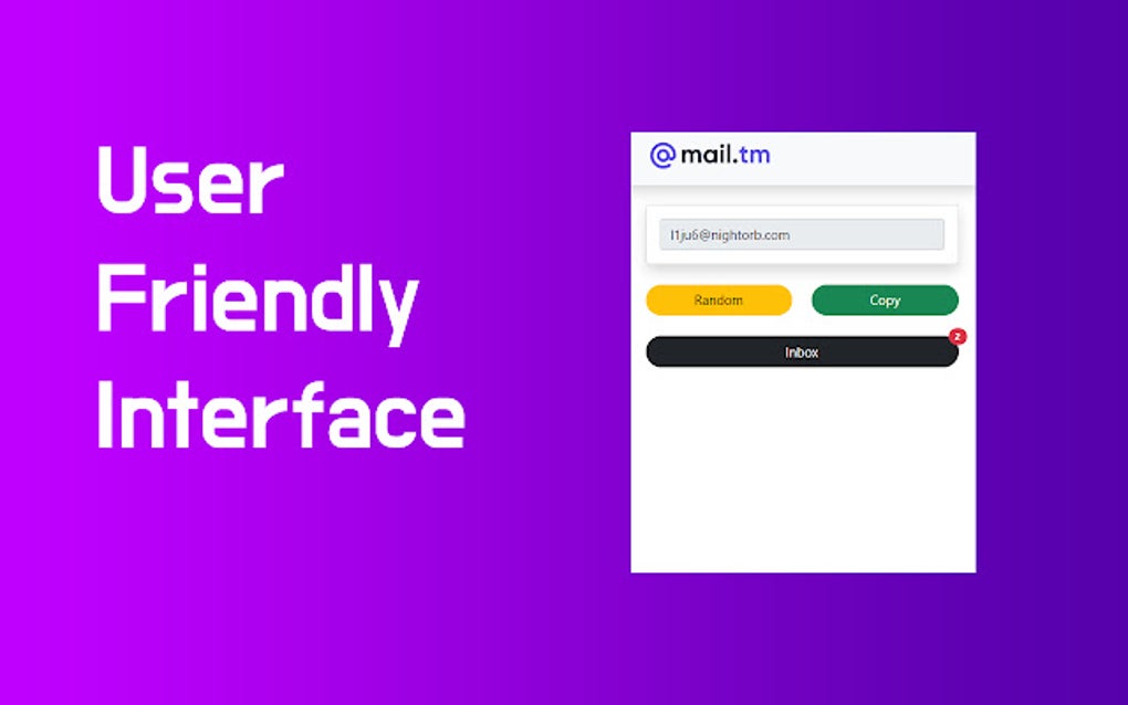 Mail.tm Disposable Temporary Email for Google Chrome Extension Download