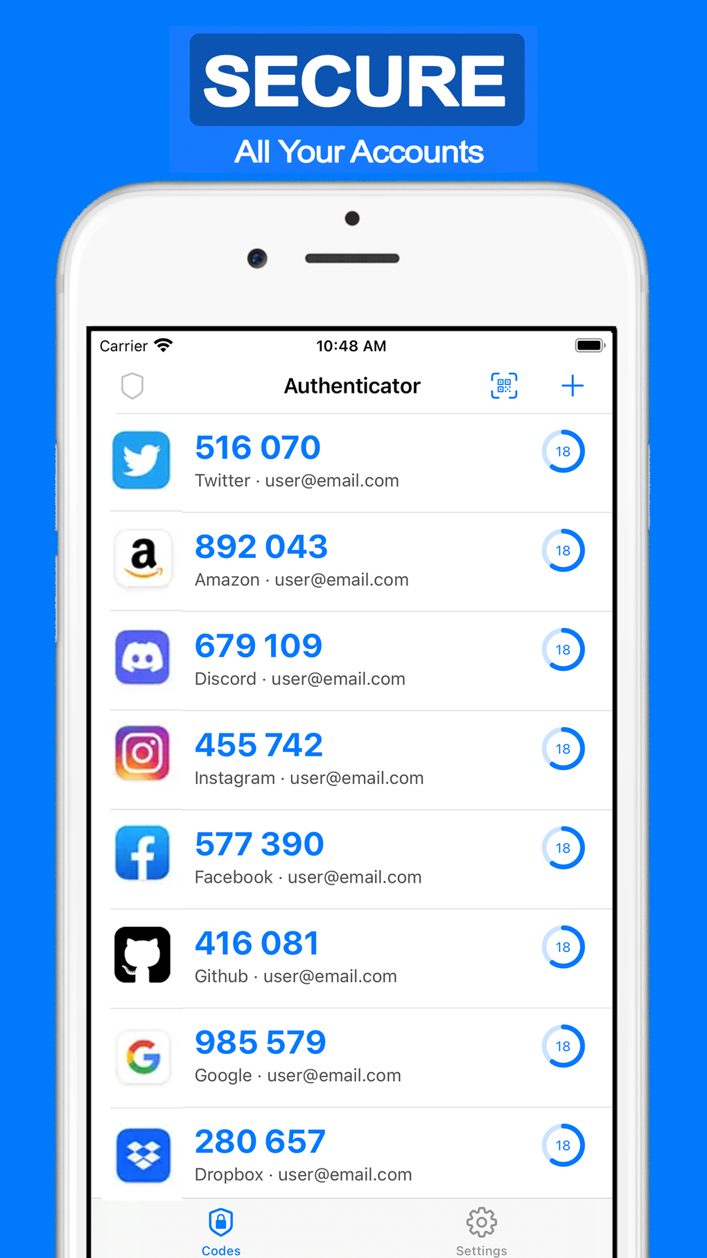 Authenticator for iPhone - 無料・ダウンロード