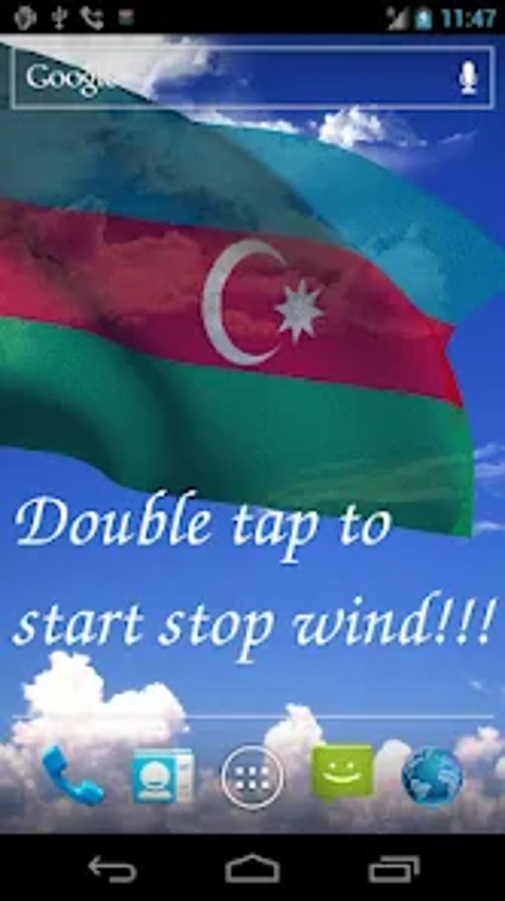 Azerbaijan Flag Para Android Descargar