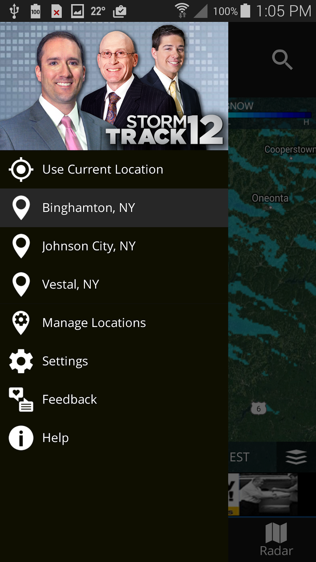 WBNG Storm Track 12 For Android - Download