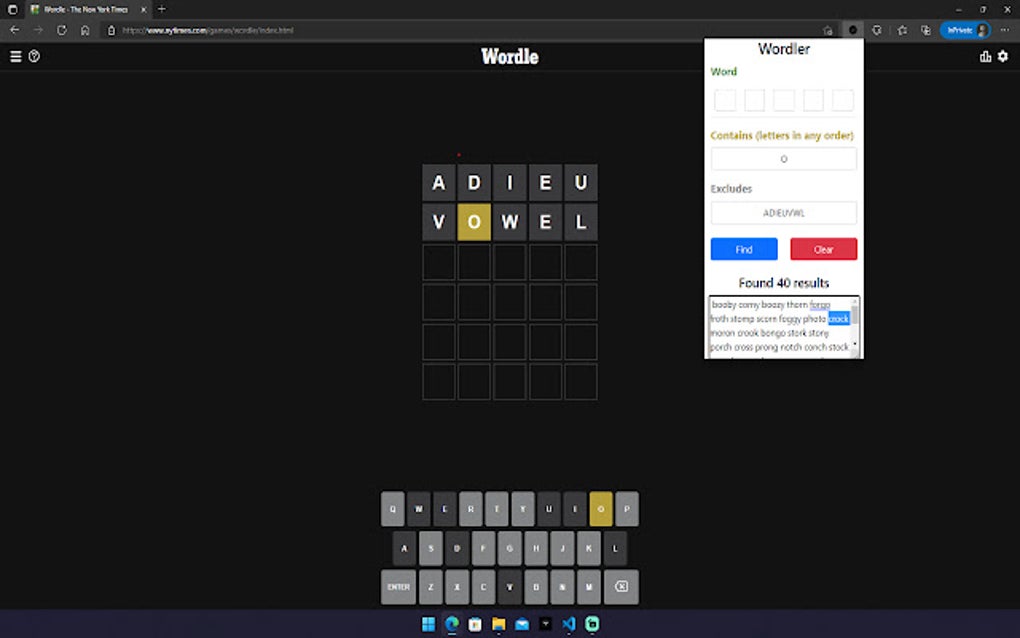 Wordler For Google Chrome Extension Download