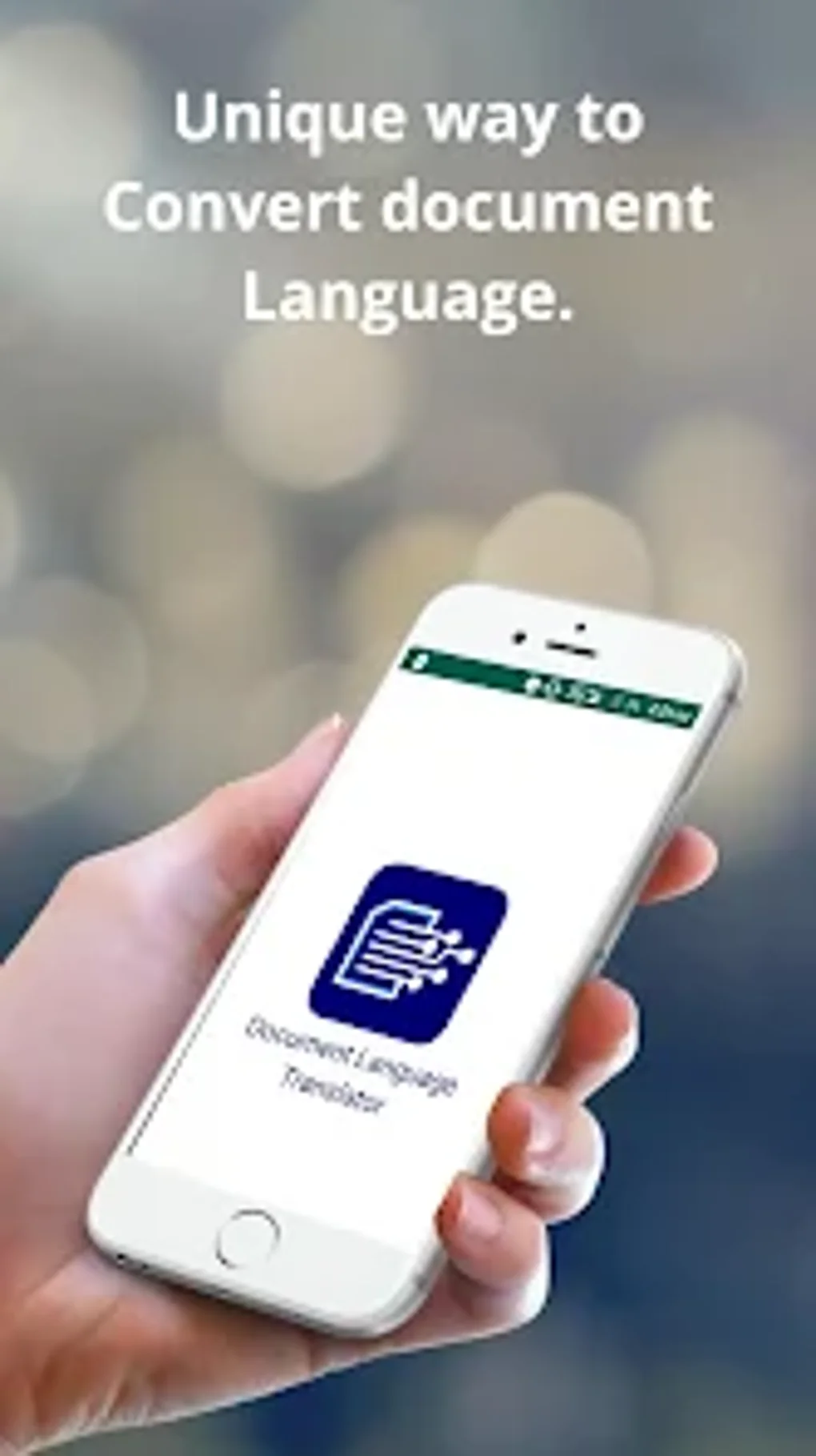 Document language translator android 