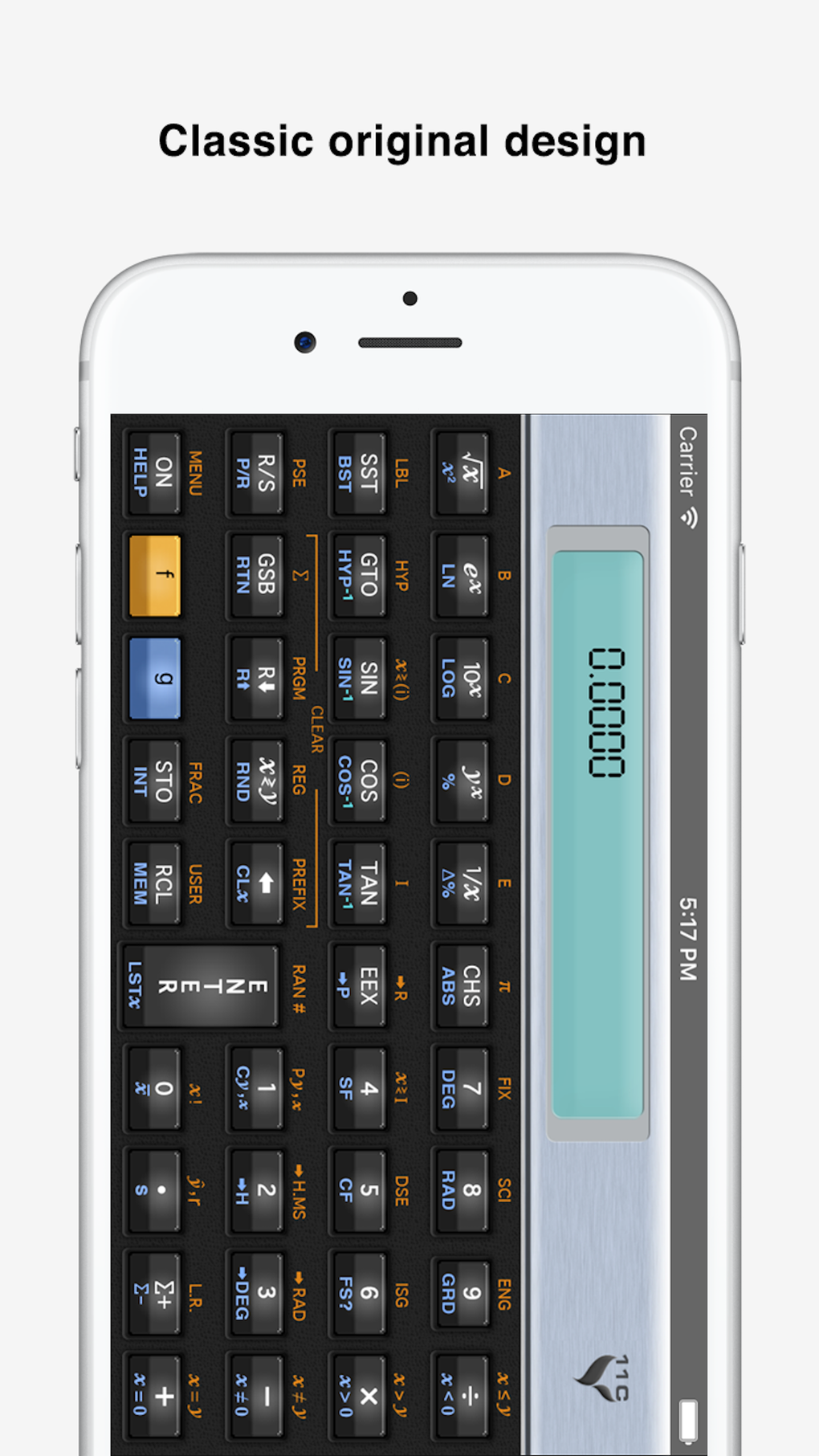 11C Scientific Calculator для iPhone — Скачать