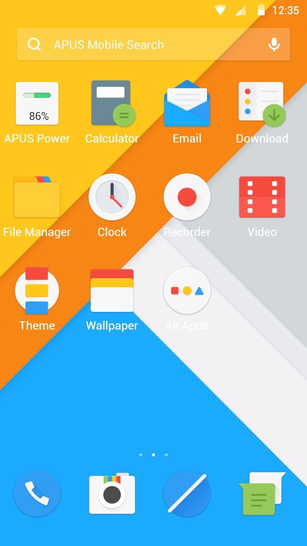 Paper theme for APUS APK for Android Download Paper theme for APUS APK for Android Download