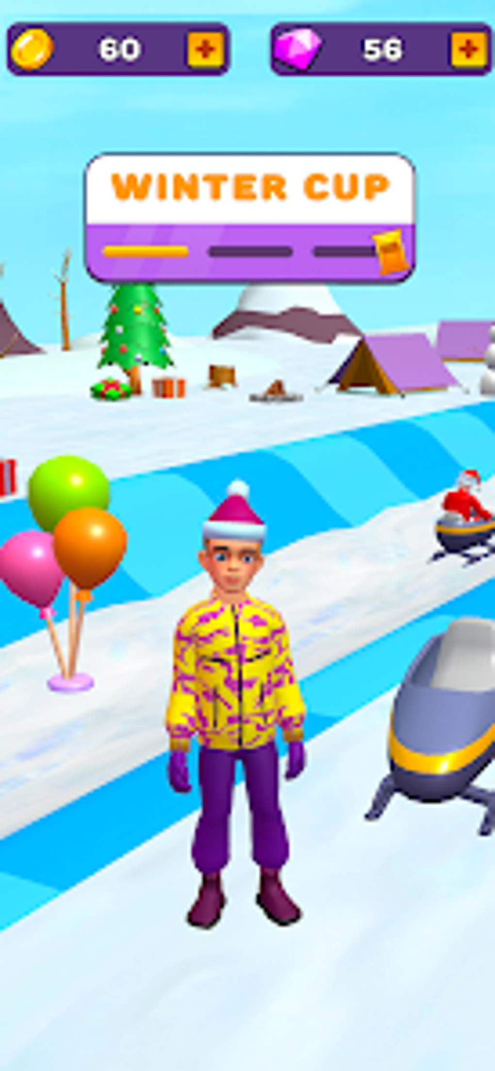 Aquapark Fun: Snow Park.io для Android — Скачать