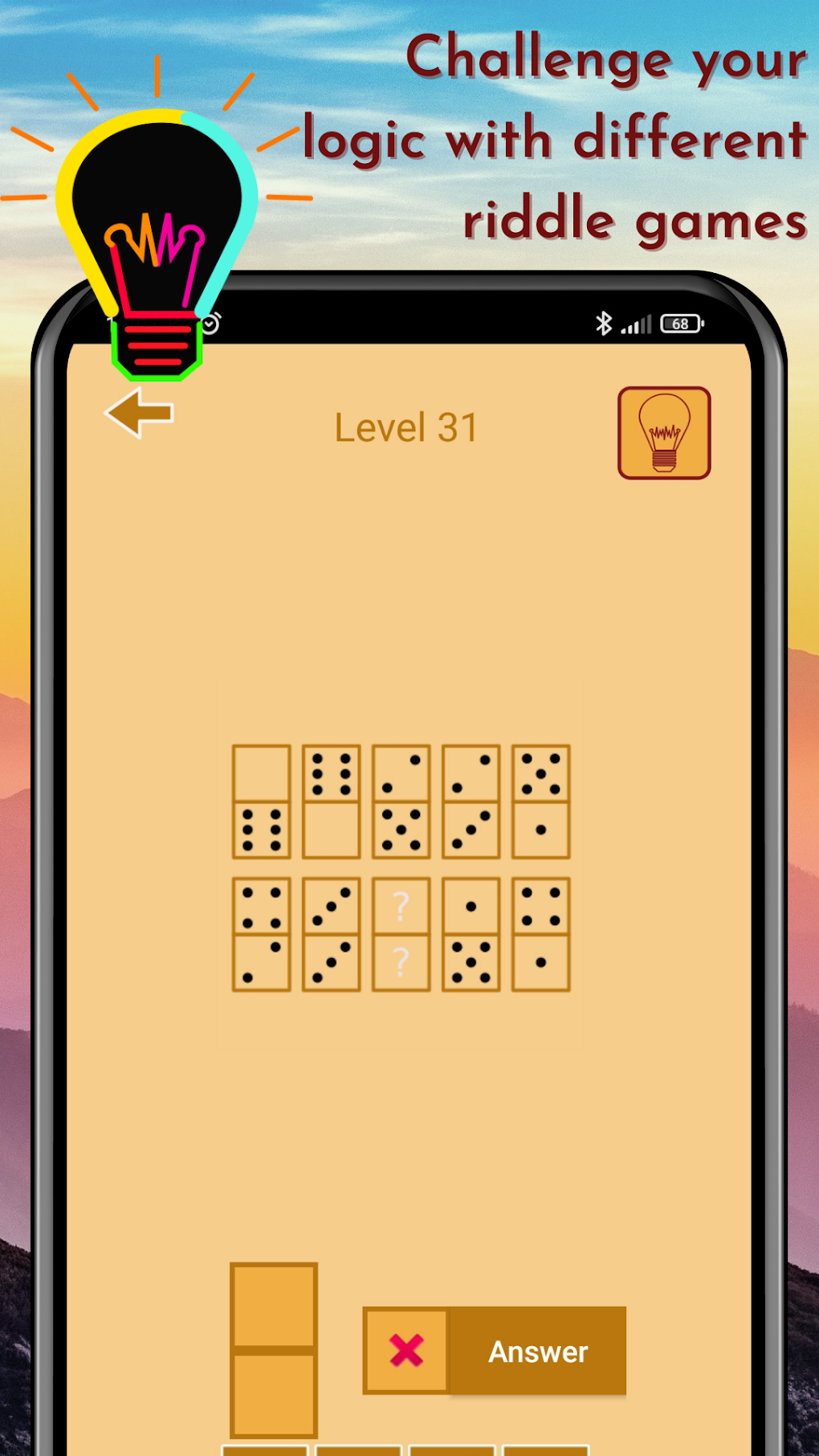 Brain games Puzzles - Classic, Riddles, IQ, Math, Logic, trivia