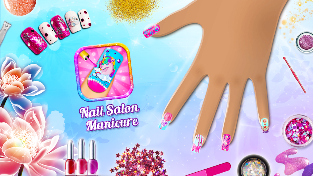 Nail Salon - Fashion Nail Art Makeup Games, Acrylic Nail Designing game for  Girls:Amazon.com:Appstore for Android