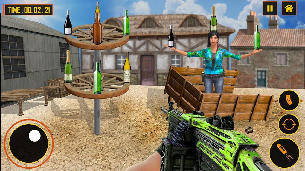 Bottle Shooter - Online Game - Play for Free