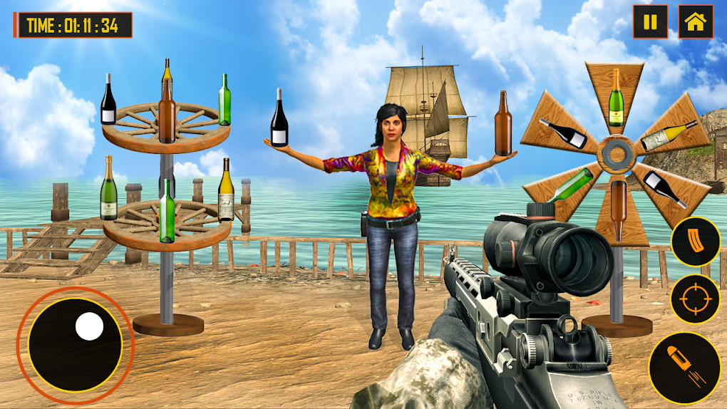 Bottle Shooter - Online Game - Play for Free