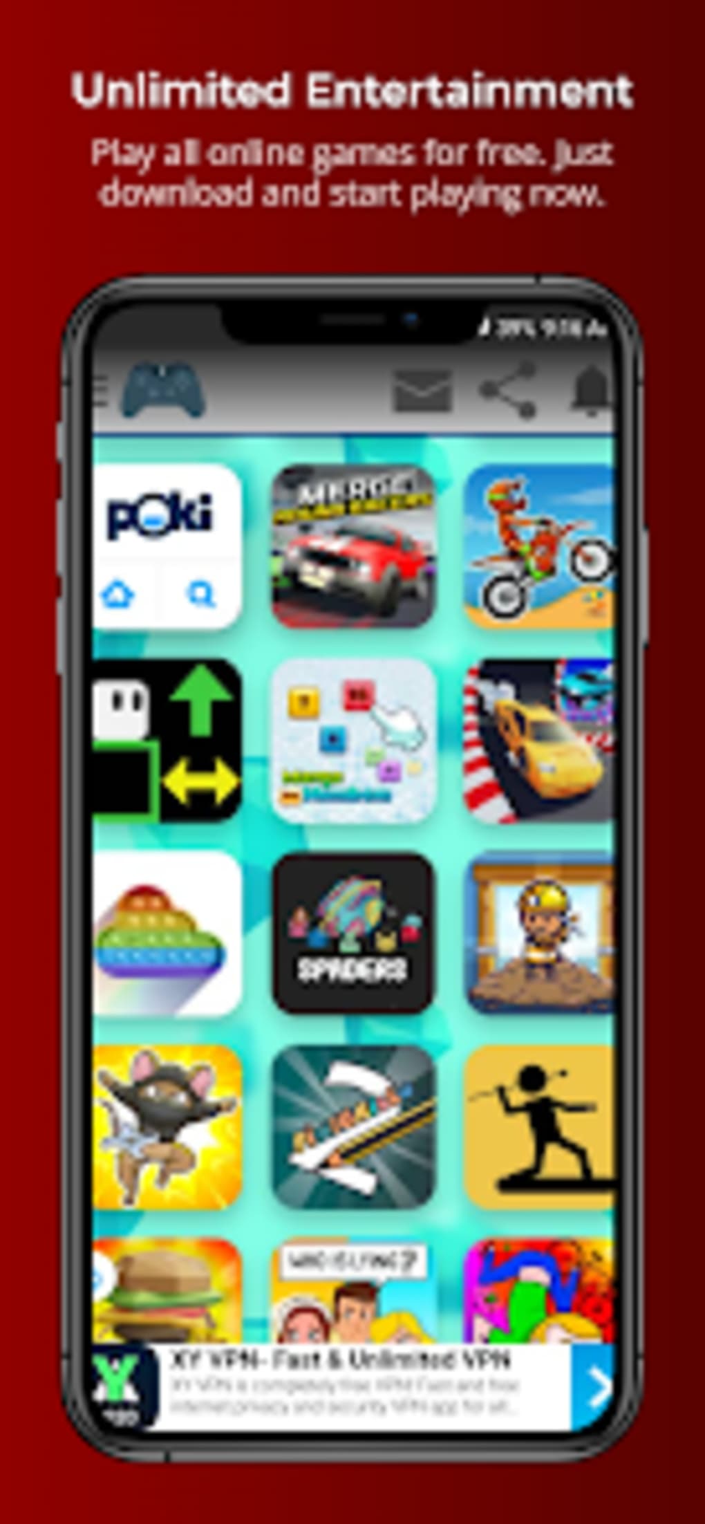 Faça download do Poki & Friv : All Games Online APK v4.73.2023 para Android