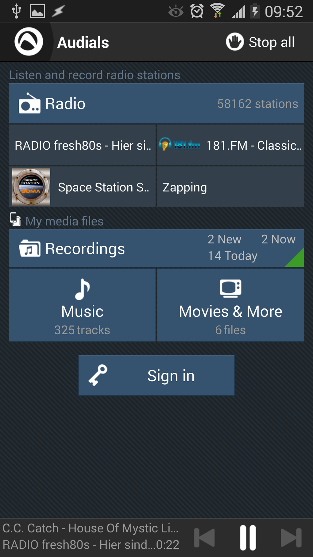 Android I in Audials Play Radio Podcasts ndir Android I in Audials Play Radio Podcasts ndir