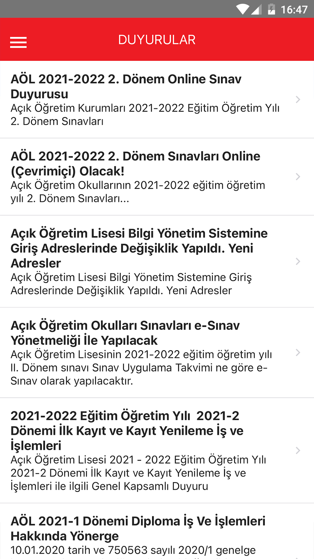 AÖL Soru Açık Lise Soruları For Android - Download