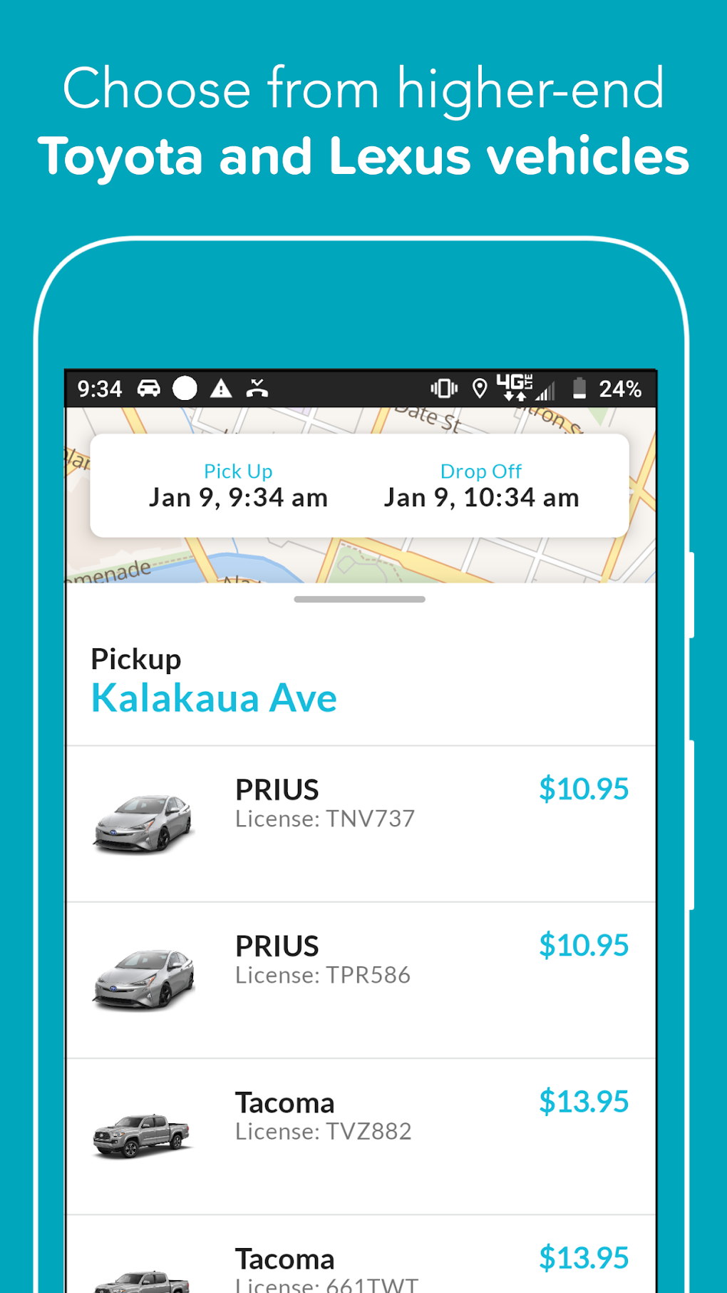 Hui Car Share APK для Android — Скачать