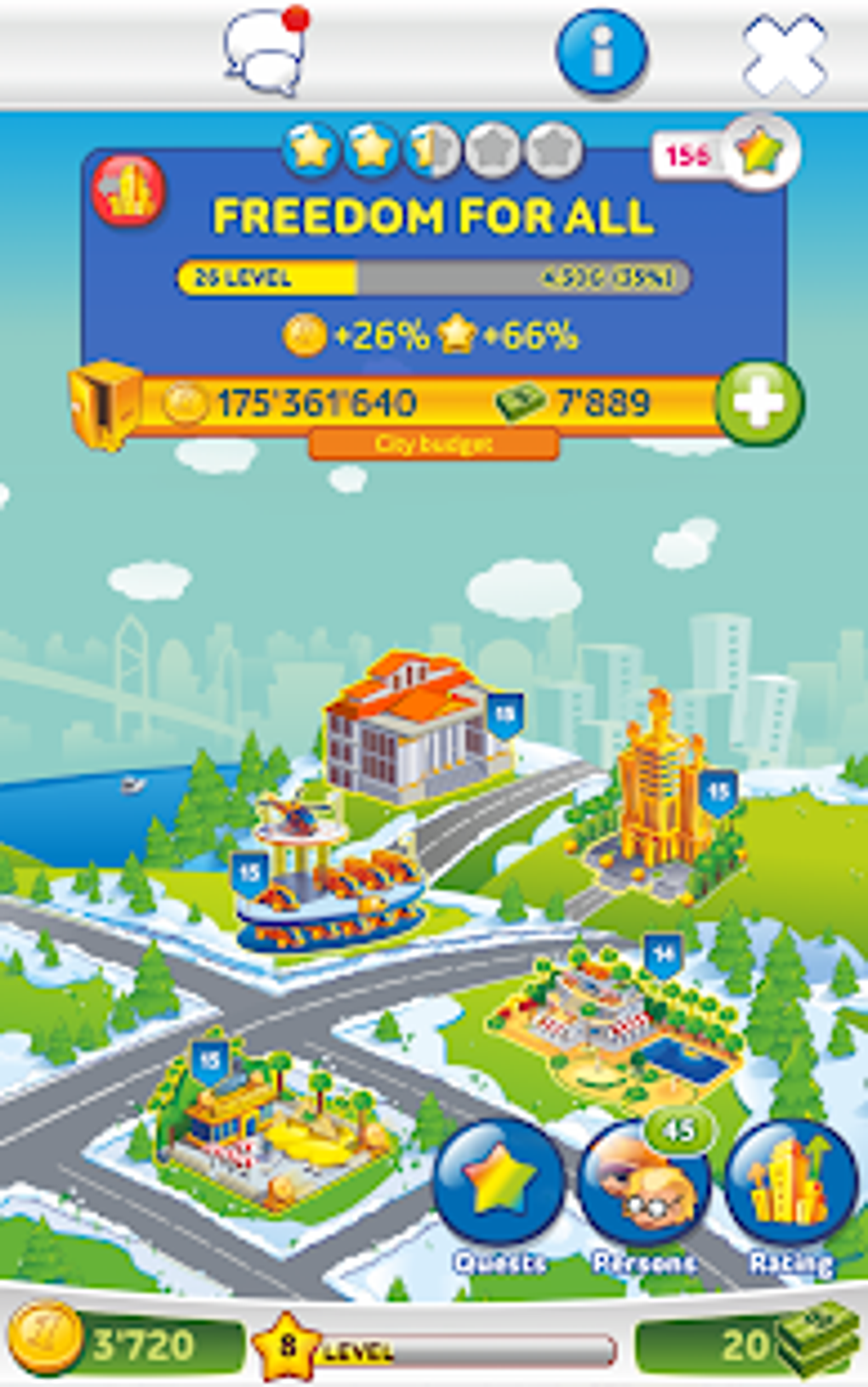 Pocket Tower: Building Game Megapolis Kings APK for Android - Download