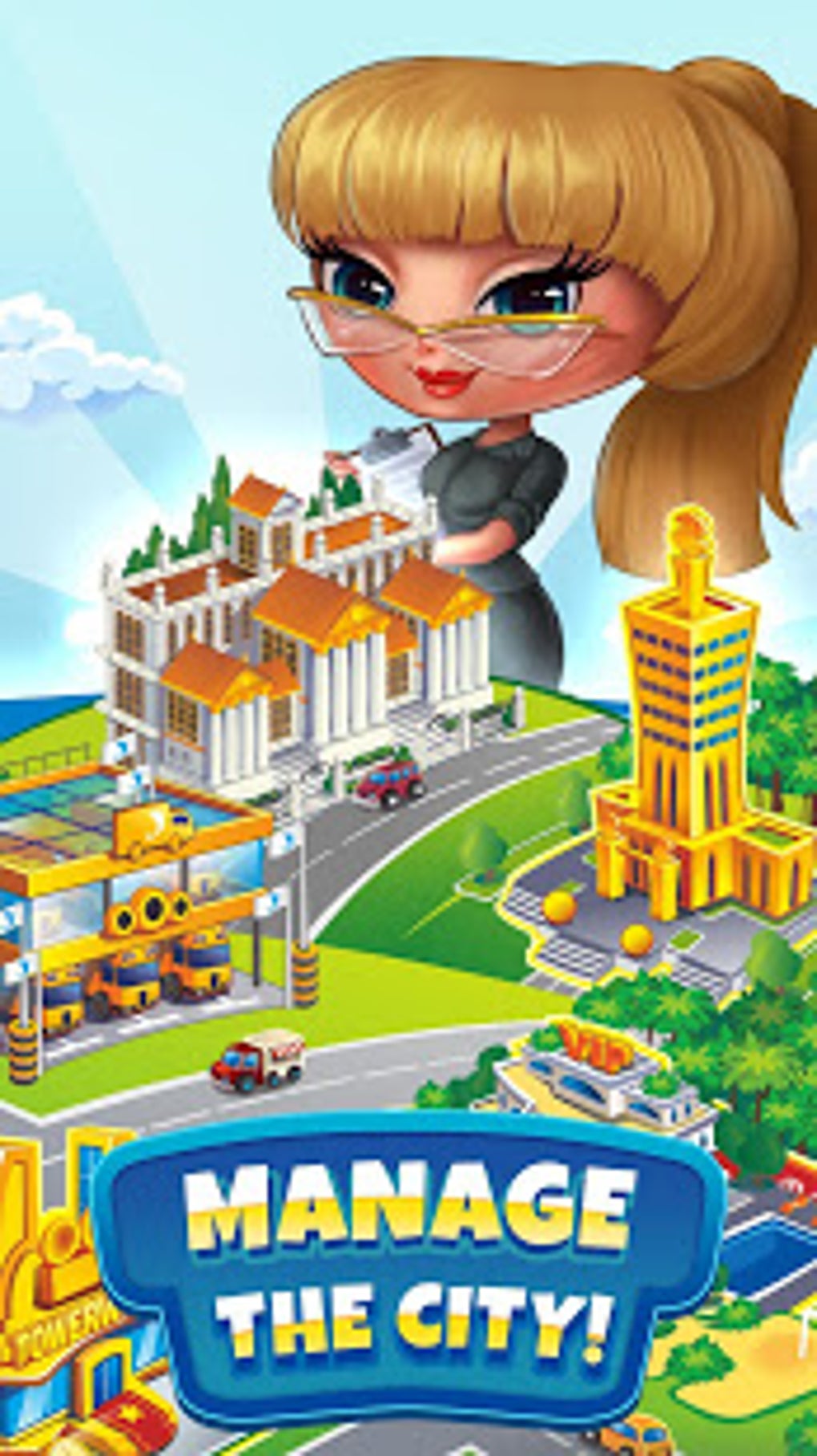 Pocket Tower: Building Game Megapolis Kings APK لنظام Android - تنزيل