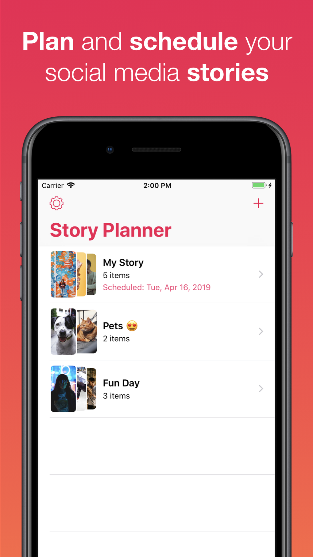 Story Planner для iPhone — Скачать