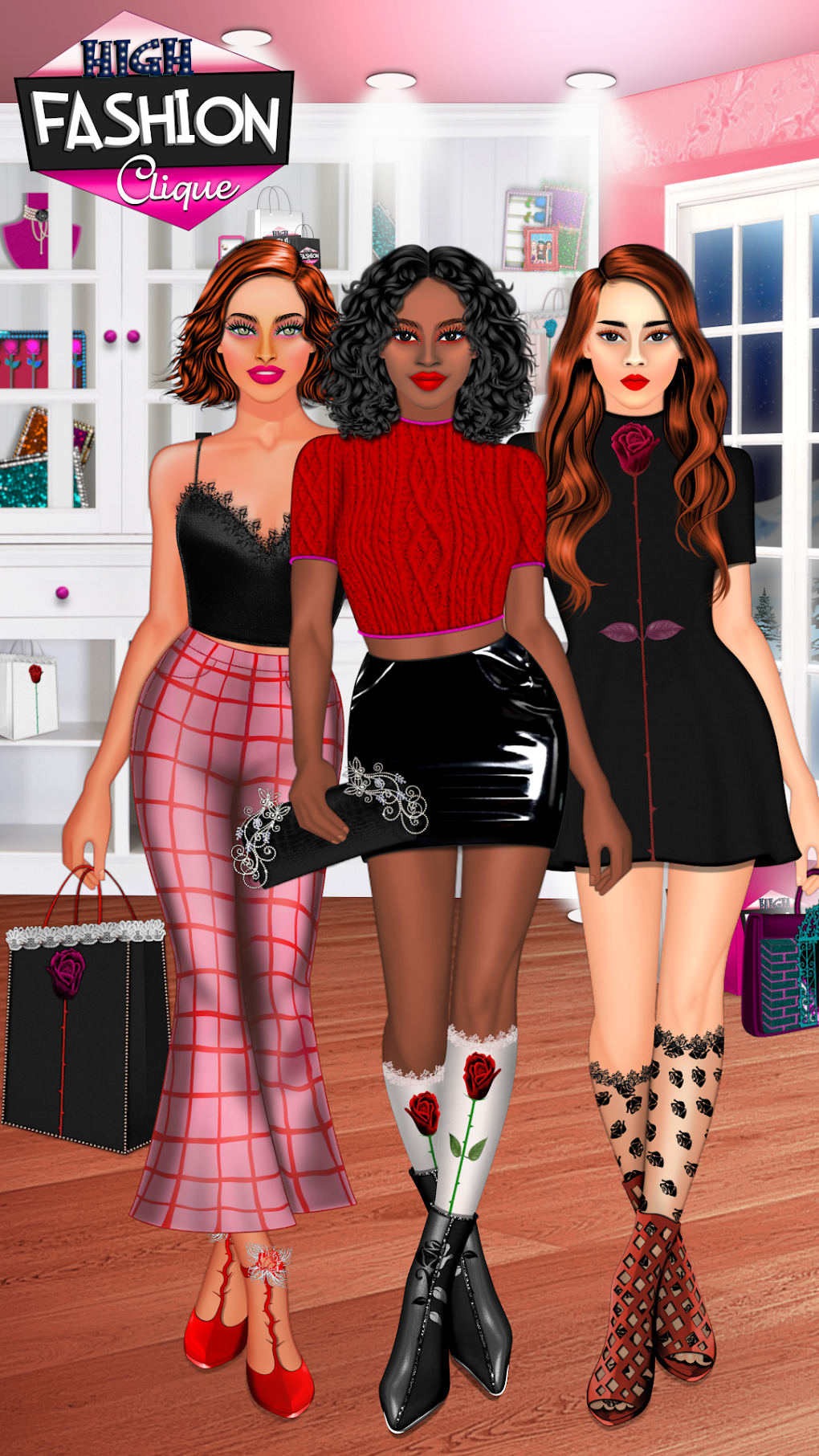 High Fashion Clique - Dress up Makeup Game for Android - Download