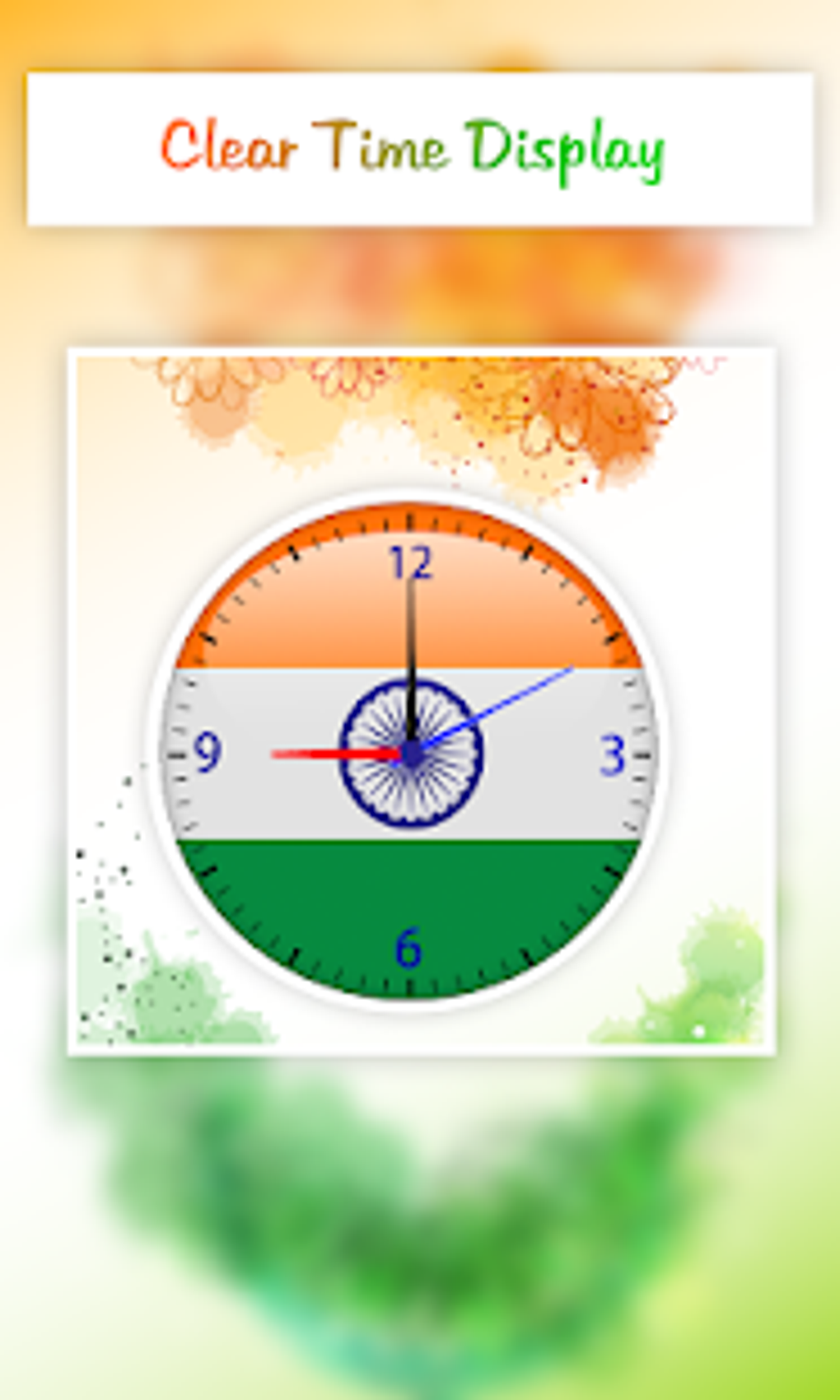 India Clock Live Wallpaper APK for Android Download